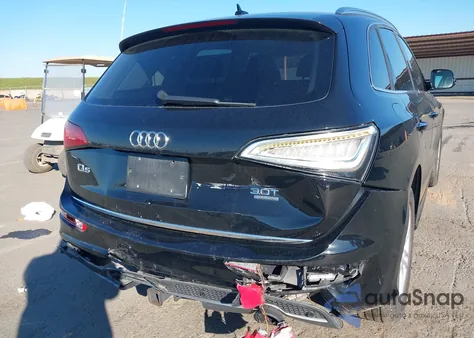 2015 Audi Q5 3.0T Premium Plus из США, поврежденный, VIN WA1DGAFP7FA079526